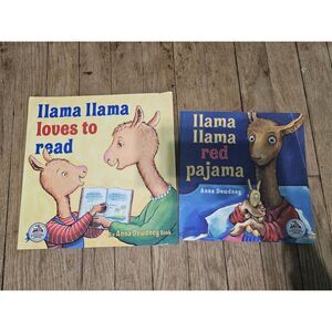 Llama Llama Books Lot of 2 by Anna Dewdney - Red Pajama | goes To Bed